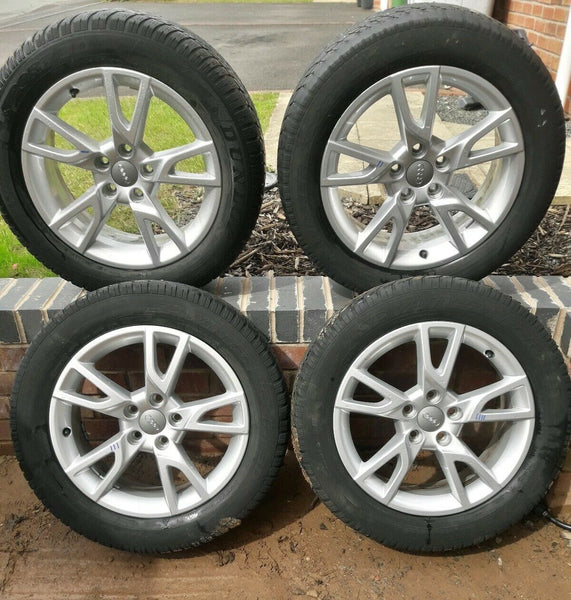 AUDI Q3 17" WINTER ALLOY WHEELS AND DUNLOP TYRES FULL SET