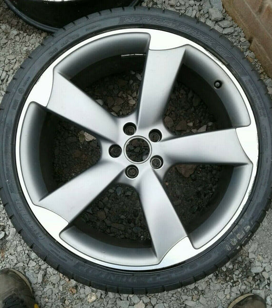 AUDI A7 S7 RS7 21" ROTA ALLOY WHEEL AND DUNLOP TYRE FULL SIZE SPARE  X1