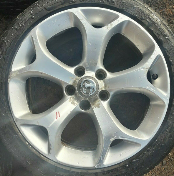 VAUXHALL CORSA D VXR 17" ALLOY WHEEL AND CONTINENTAL  TYRE FULL SIZE SPARE  X1
