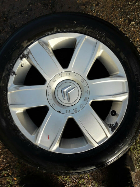 CITROEN C4 16" ALLOY WHEEL AND TYRE FULL SIZE SPARE  X1