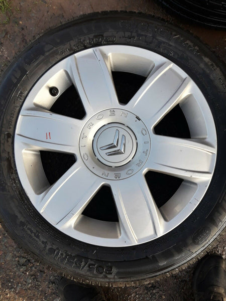 CITROEN C4 16" ALLOY WHEEL AND MICHELIN TYRE FULL SIZE SPARE  X1