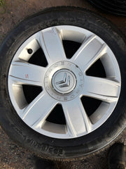 CITROEN C4 16" ALLOY WHEEL AND MICHELIN TYRE FULL SIZE SPARE  X1