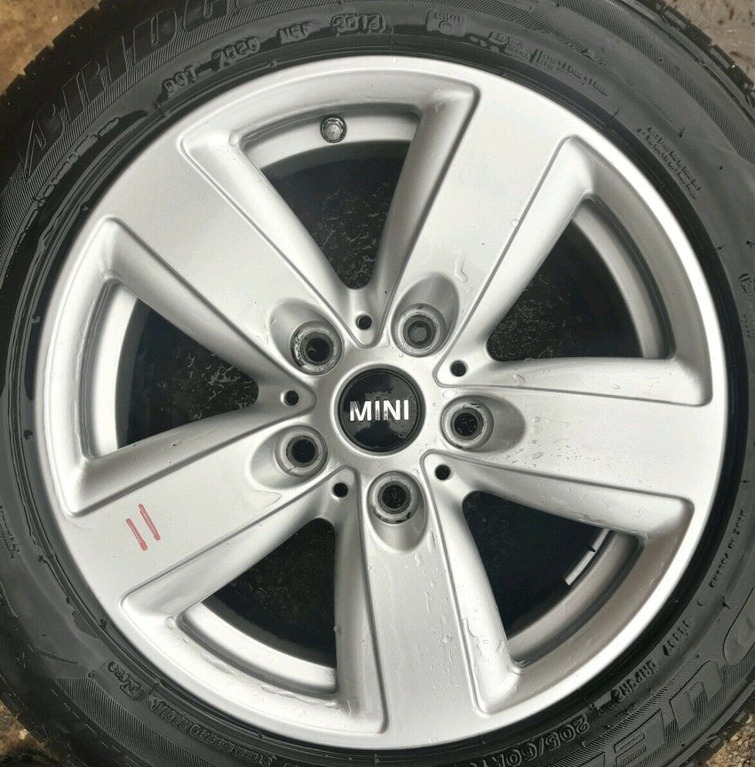 BMW MINI COUNTRYMAN COOPER ONE R60 16" ALLOY WHEEL AND BRIDGESTONE TYRE X1