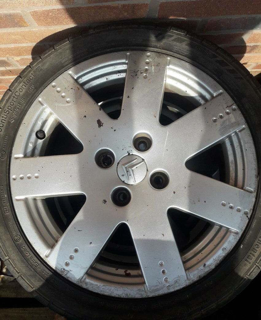 CITROEN C2 VTR 16" ALLOY WHEEL FULL SIZE SPARE  X1