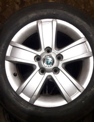 SKODA OCTAVIA 15" ALLOY WHEEL AND TYRE FULL SIZE SPARE  X1