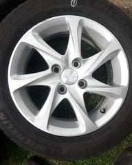 PEUGEOT 208 15" ALLOY WHEEL AND MICHELIN TYRE  FULL SIZE SPARE X1