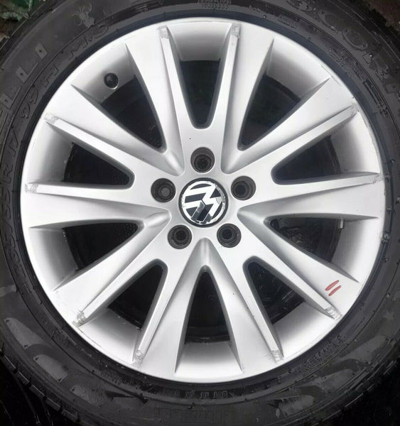 VW TIGUAN 17" ALLOY WHEEL AND PIRELLI TYRE X1 FULL SIZE SPARE