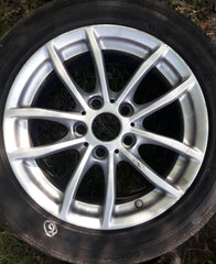 BMW 1 SERIES F20 F21 16" ALLOY WHEEL AND CONTINENTAL TYRE FULL SIZE SPARE  X1