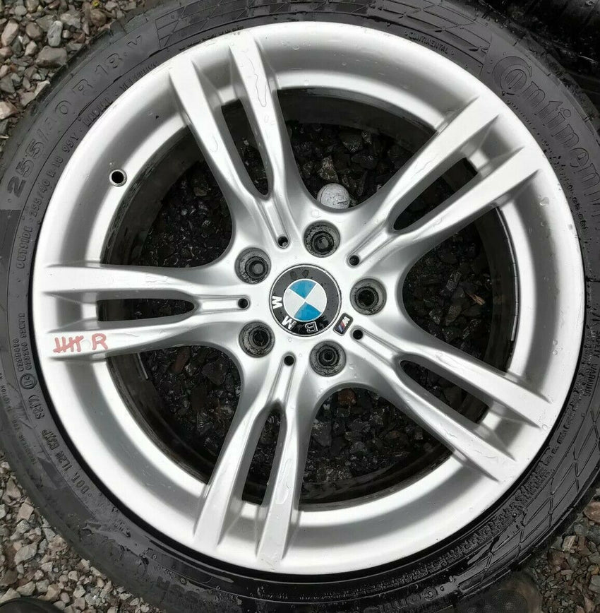 BMW 3 SERIES F30 F31 18" M SPORT STYLE 400M REAR ALLOY WHEEL AND CONTINENTAL TYR