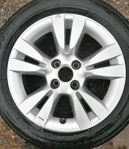 CITROEN DS3 16" ALLOY WHEEL FIRESTONE TYRE FULL SIZE SPARE  X1