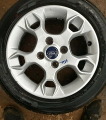 MK7 MK8 FIESTA ZETEC 15" ALLOY WHEEL AND YOKOHAMA TYRE FULL SIZE SPARE X1