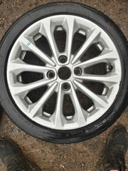 MK7 MK8 FIESTA ZETEC ECOBOOST 16" ALLOY WHEEL AND TYRE FULL SIZE SPARE X1