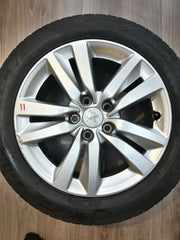 PEUGEOT 308 NEW SHAPE 16" ALLOY WHEEL AND TYRE FULL SIZE SPARE  X1