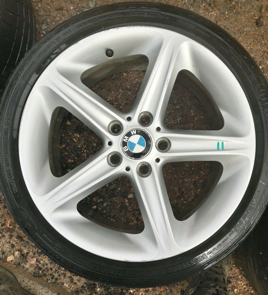 BMW 1 SERIES E81 E82 18" STYLE 264 REAR ALLOY WHEEL AND CONTINENTAL TYRE X1