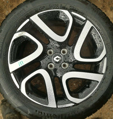 RENAULT CAPTUR 17" ALLOY WHEEL AND CONTINENTAL TYRE X1 FULL SIZE SPARE