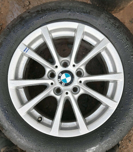 BMW 3 SERIES F30 NEW SHAPE STYLE 390 16" ALLOY WHEEL AND CONTINENTAL TYRE