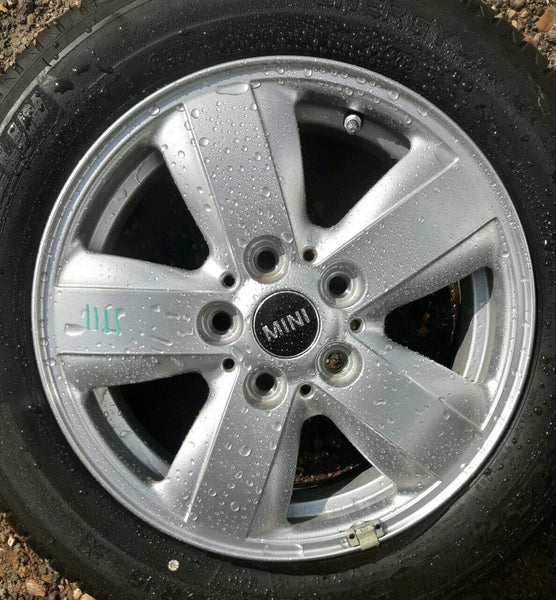 BMW MINI F55 F56 15" ALLOY WHEEL AND MICHELIN TYRE FULL SIZE SPARE X1