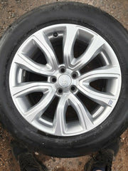 RANGE ROVER EVOQUE 18" ALLOY WHEEL AND TYRE FULL SIZE SPARE  X1