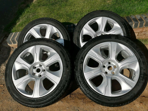 RANGE ROVER VOGUE 21" ALLOY WHEELS AND CONTINENTAL TYRES DISCOVERY 3 4 5 AMAROK