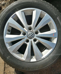 VW MK6 MK7 GOLF 16" ALLOY WHEEL AND MICHELIN TYRE  X1 FULL SIZE SPARE