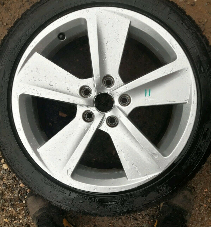 SEAT LEON FR MK3 17" ALLOY WHEEL AND TYRE FULL SIZE SPARE X1