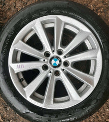 BMW 5 SERIES F10 F11 STYLE 236 17" ALLOY WHEEL AND PIRELLI  RUNFLAT TYRE X1