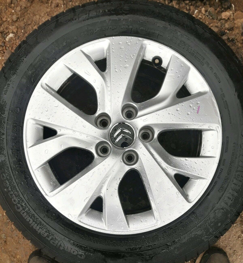 CITROEN C4 GRAND PICASSO 16" ALLOY WHEEL AND CONTINENTAL TYRE FULL SIZE SPARE X1