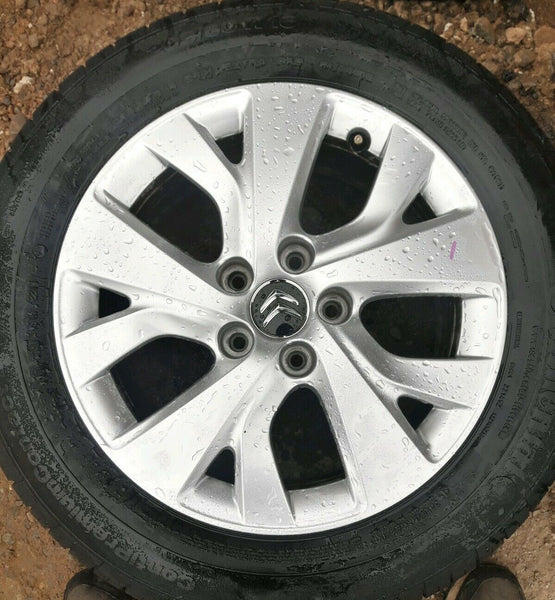 CITROEN C4 GRAND PICASSO 16" ALLOY WHEEL AND CONTINENTAL TYRE FULL SIZE SPARE X1