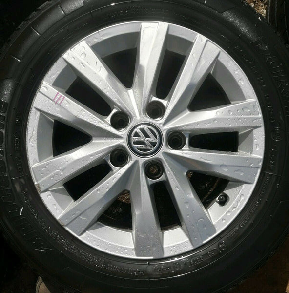 VW TRANSPORTER T6 HIGHLINE 16" ALLOY WHEELS X4