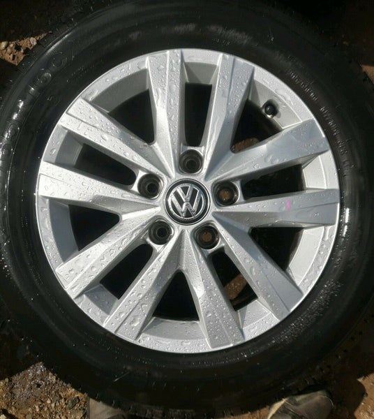 VW TRANSPORTER T6 HIGHLINE 16" ALLOY WHEEL AND TYRE X1 FULL SIZE SPARE