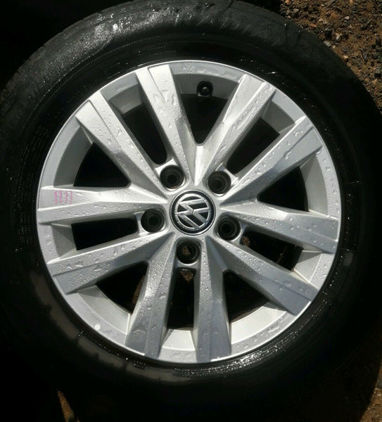 VW TRANSPORTER T6 HIGHLINE 16" ALLOY WHEEL AND HANKOOK TYRE X1 FULL SIZE SPARE