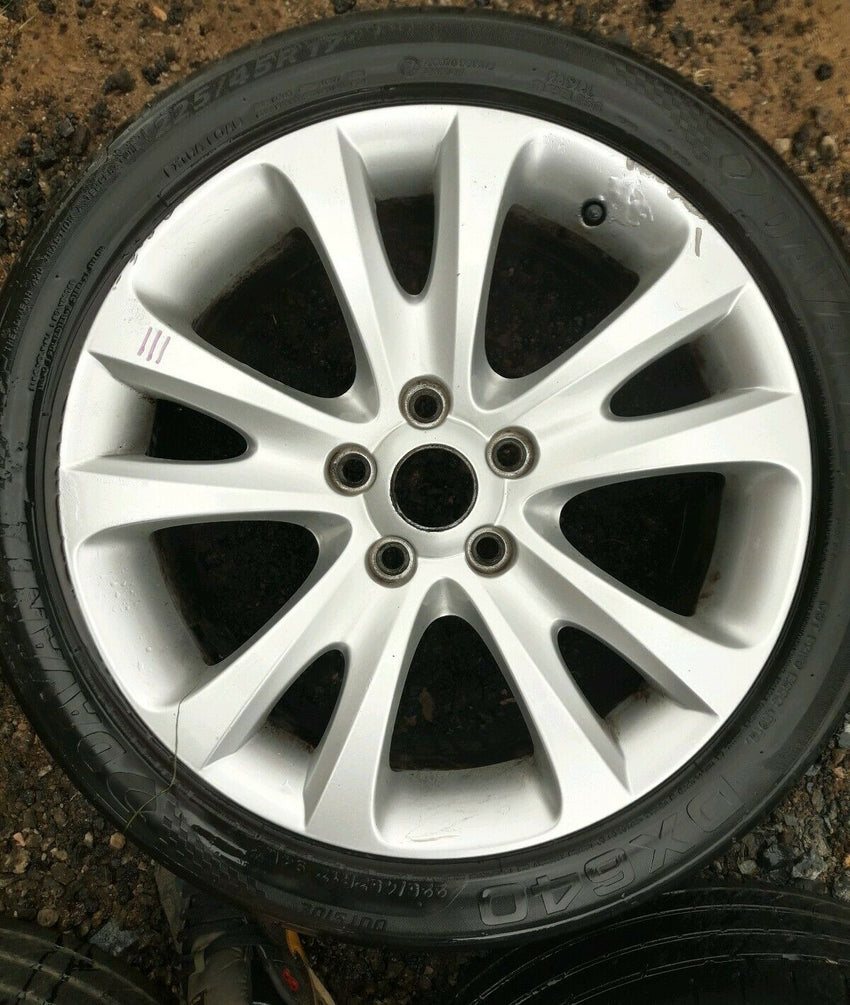 SKODA SUPERB 17" ALLOY WHEEL AND TYRE FULL SIZE SPARE  X1