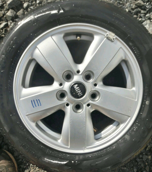 BMW MINI F55 F56 15" ALLOY WHEEL AND HANKOOK TYRE FULL SIZE SPARE X1
