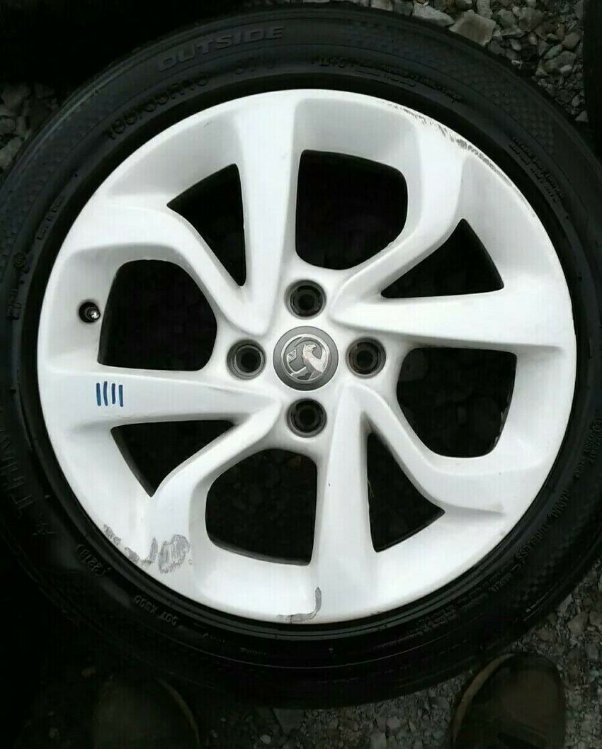 VAUXHALL CORSA E STING 16" ALLOY WHEEL AND TYRE  FULL SIZE SPARE X1