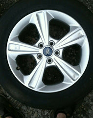 FORD KUGA MK3 NEW SHAPE 17" ALLOY WHEEL AND CONTINENTAL TYRE FULL SIZE SPARE  X1