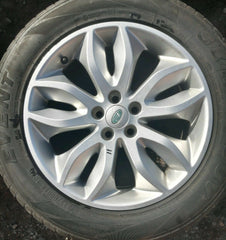 LAND ROVER FREELANDER 2 18" ALLOY WHEEL AND TYRE FULL SIZE SPARE  X1