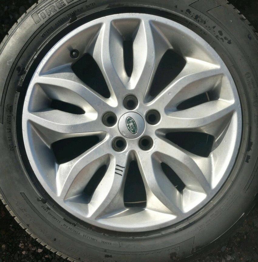 LAND ROVER FREELANDER 2 18" ALLOY WHEEL AND PIRELLI TYRE FULL SIZE SPARE  X1