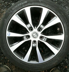 HYUNDAI I30 PREMIUM NEW SHAPE 17" ALLOY WHEEL AND MICHELIN TY FULL SIZE SPARE X1