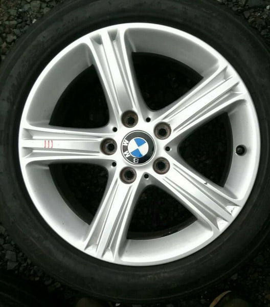 BMW 3 OR 4 SERIES F30 F31 STYLE 393 17" ALLOY WHEEL AND  TYRE X1