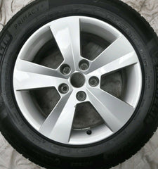 SKODA SUPERB 16" ALLOY WHEEL AND  MICHELIN TYRE FULL SIZE SPARE  X1