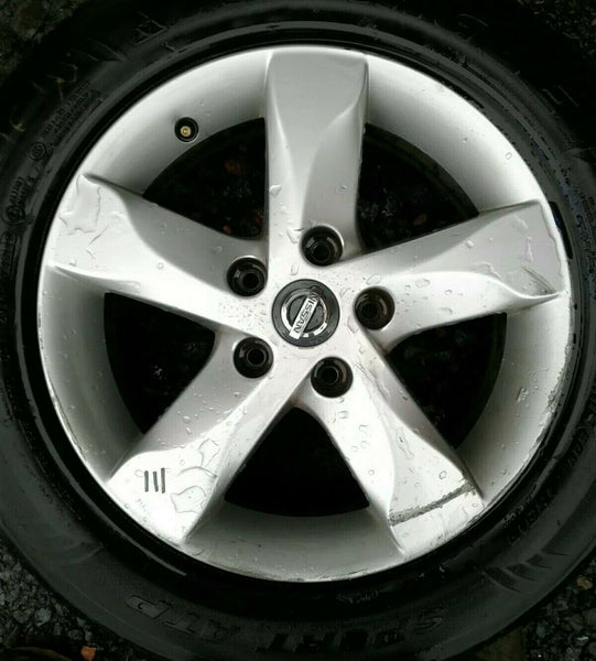 NISSAN JUKE 16" ALLOY WHEEL AND TYRE FULL SIZE SPARE X1