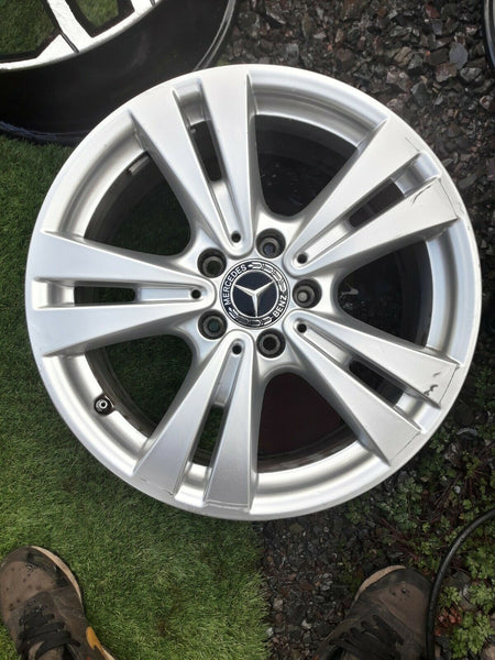 MERCEDES A CLASS W176 17" ALLOY WHEEL FULL SIZE SPARE X1