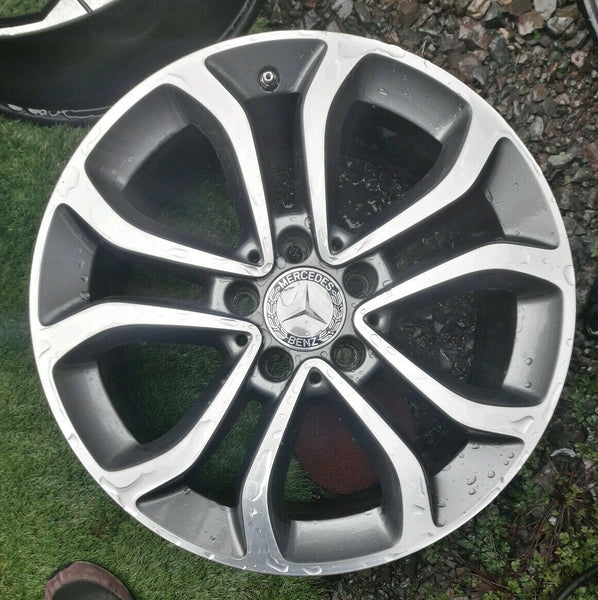 MERCEDES C CLASS W205 17" ALLOY WHEEL  FULL SIZE SPARE X1