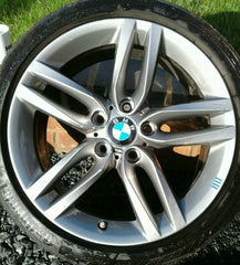 BMW 1 SERIES F20 F21 18" STYLE 461M REAR ALLOY WHEEL AND CONTINENTAL TYRE X1