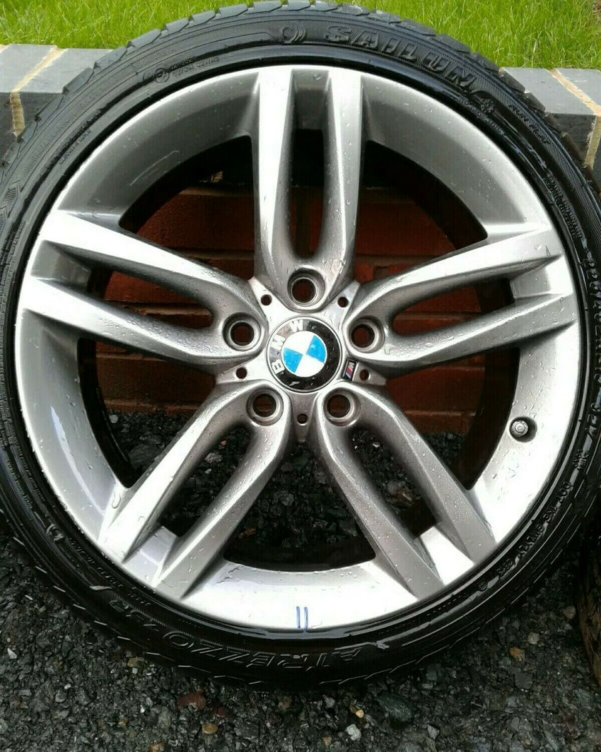 BMW 1 SERIES F20 F21 18" STYLE 461M FRONT ALLOY WHEEL AND RUN FLAT TYRE X1