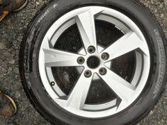 AUDI Q2 17" ALLOY WHEEL AND BRIDGESTONE TYRE FULL SIZE SPARE  X1