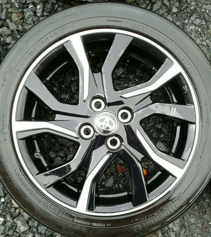 TOYOTA YARIS NEW SHAPE 16" ALLOY WHEEL FULL SIZE SPARE X1